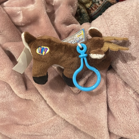 Ganz Webkinz Kinz Klip Clip Reindeer Holiday Mini Plush Stuffed New w/Tag Code - Picture 4 of 6